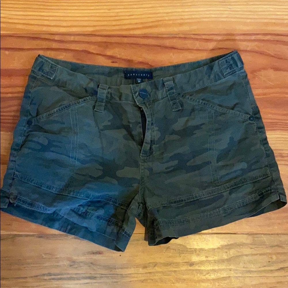 Sanctuary Camo Shorts